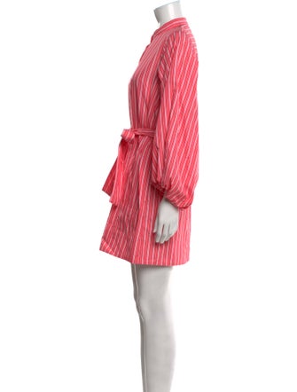 Tanya Taylor Striped Mini Dress
