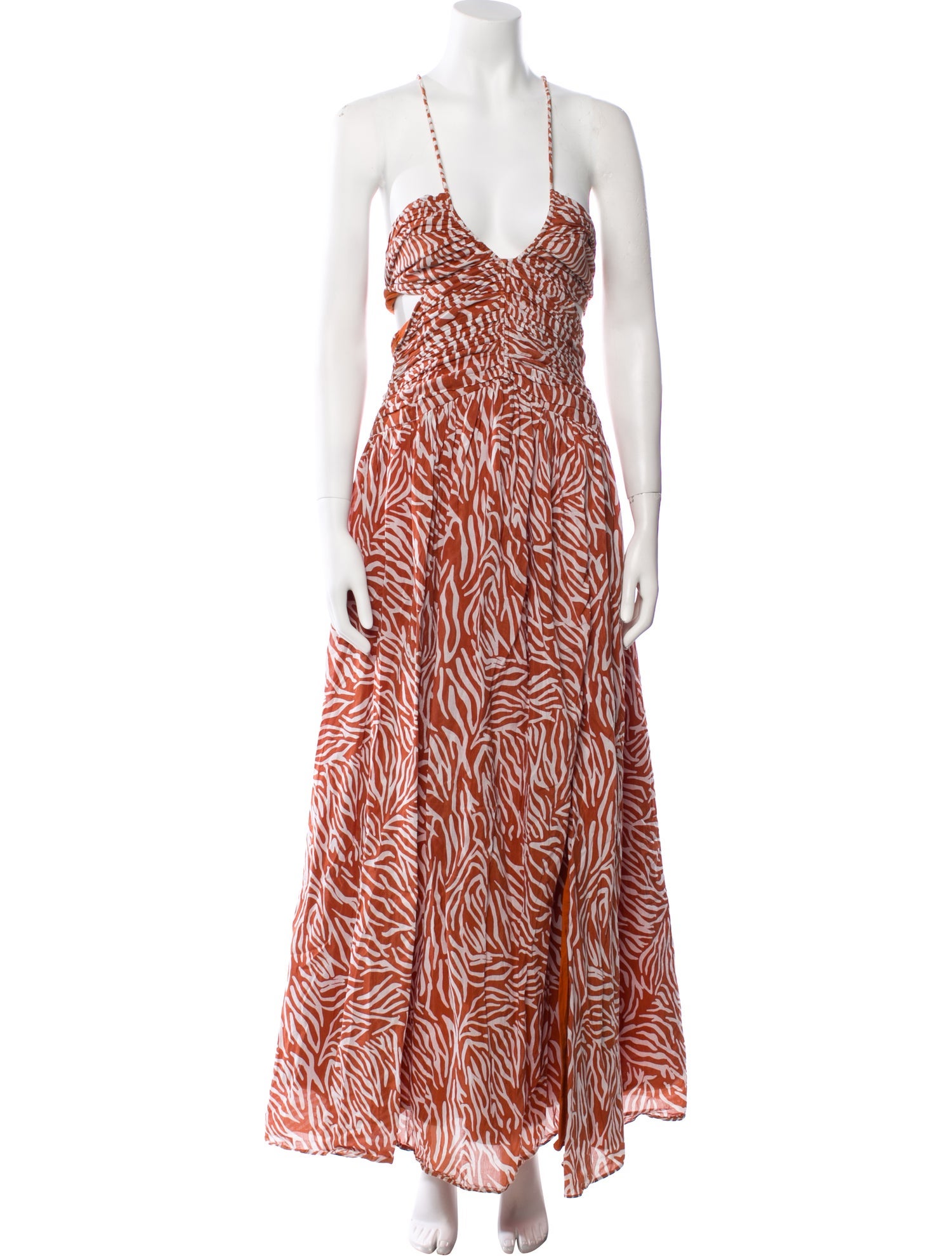 Tanya Taylor Printed Long Dress