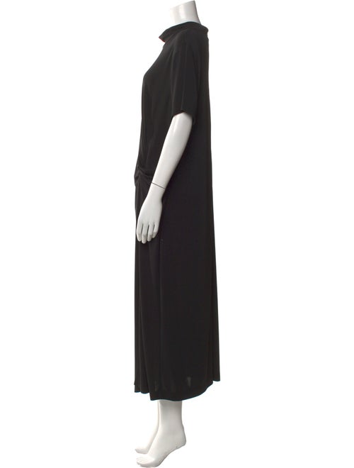 Tanya Taylor Mock Neck Long Dress