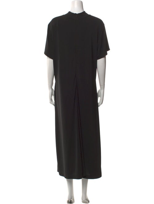 Tanya Taylor Mock Neck Long Dress