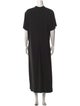 Tanya Taylor Mock Neck Long Dress
