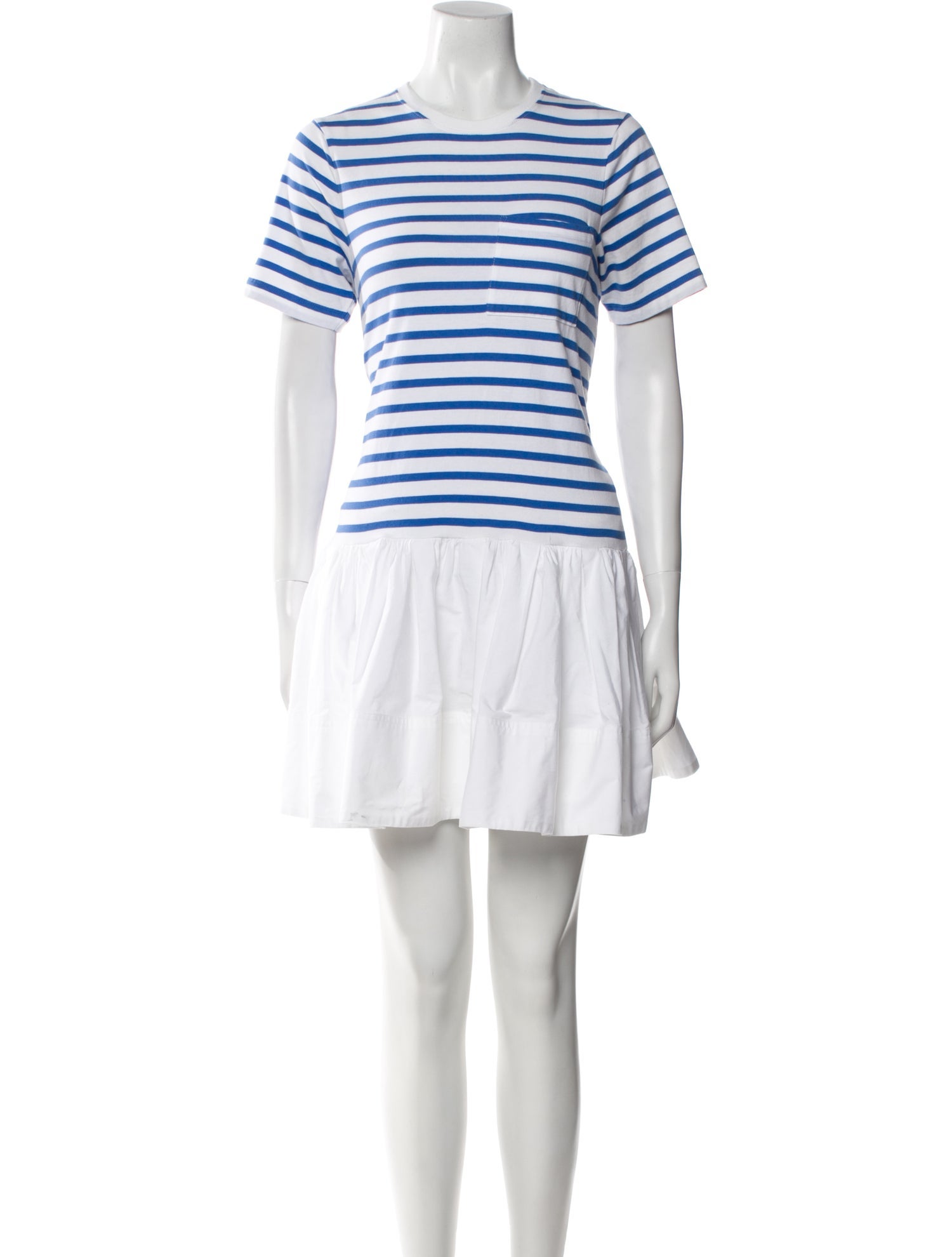 Tanya Taylor Striped Mini Dress