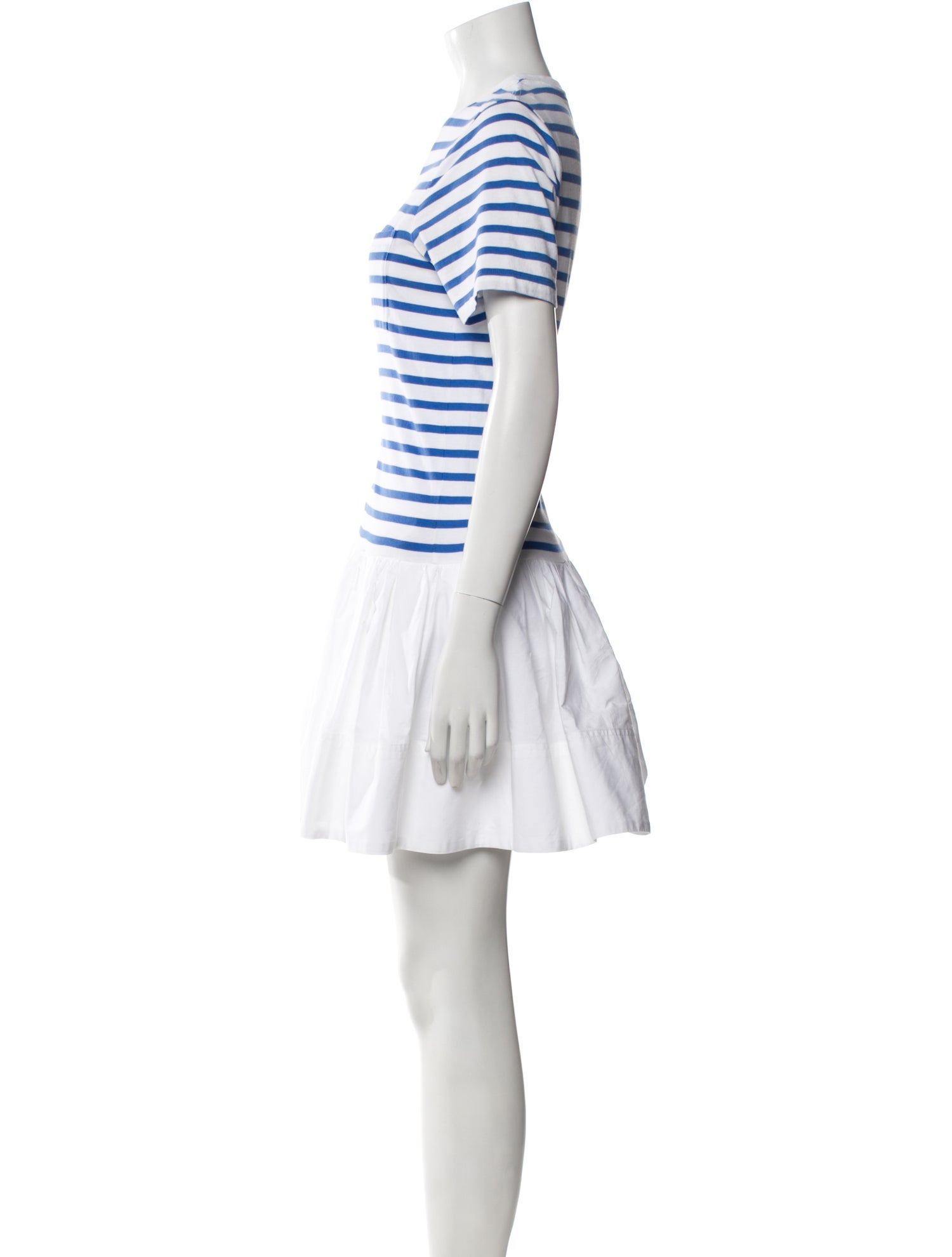 Tanya Taylor Striped Mini Dress
