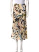 Tanya Taylor Printed Midi Length Skirt