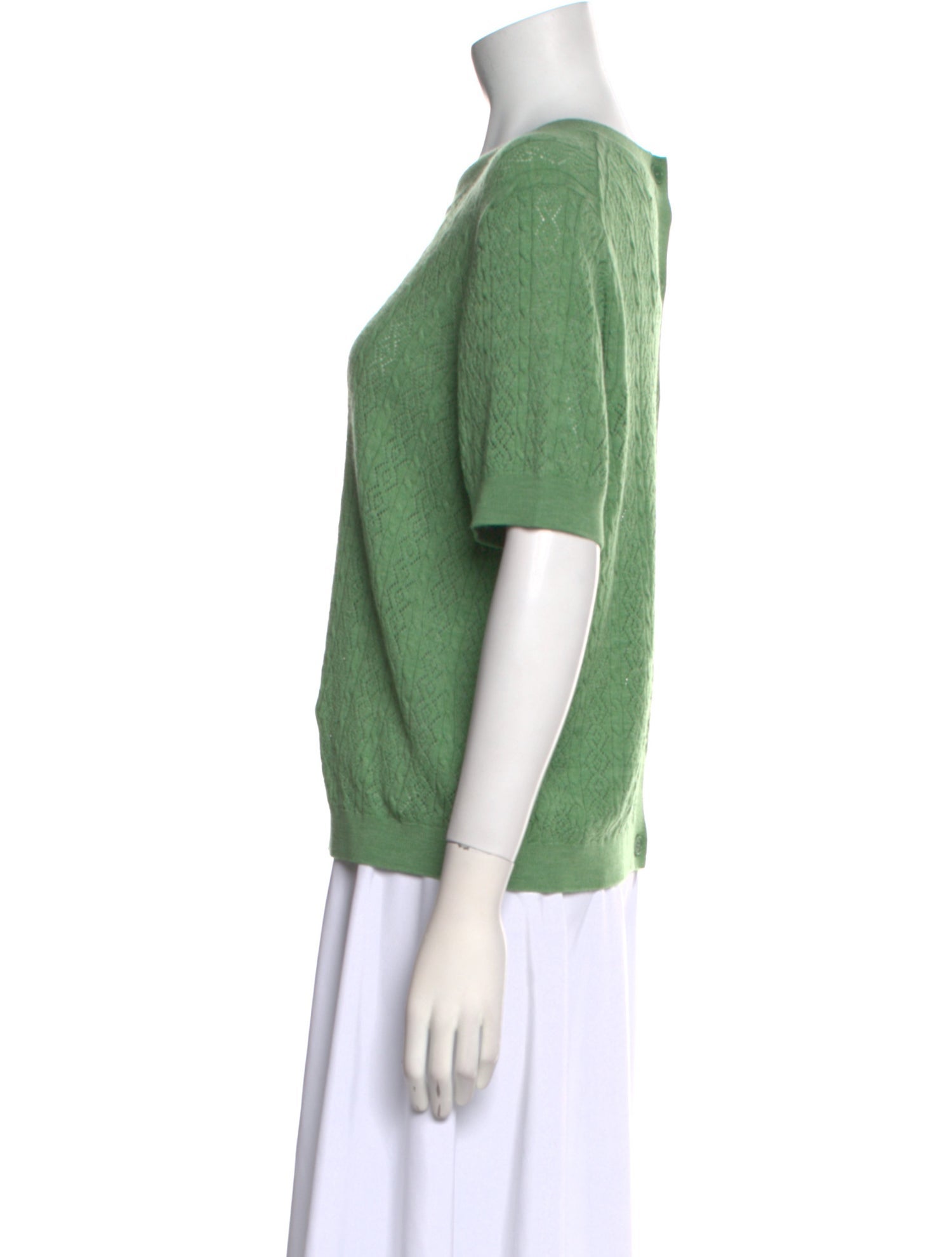 Tanya Taylor Merino Wool Crew Neck T-Shirt w/ Tags