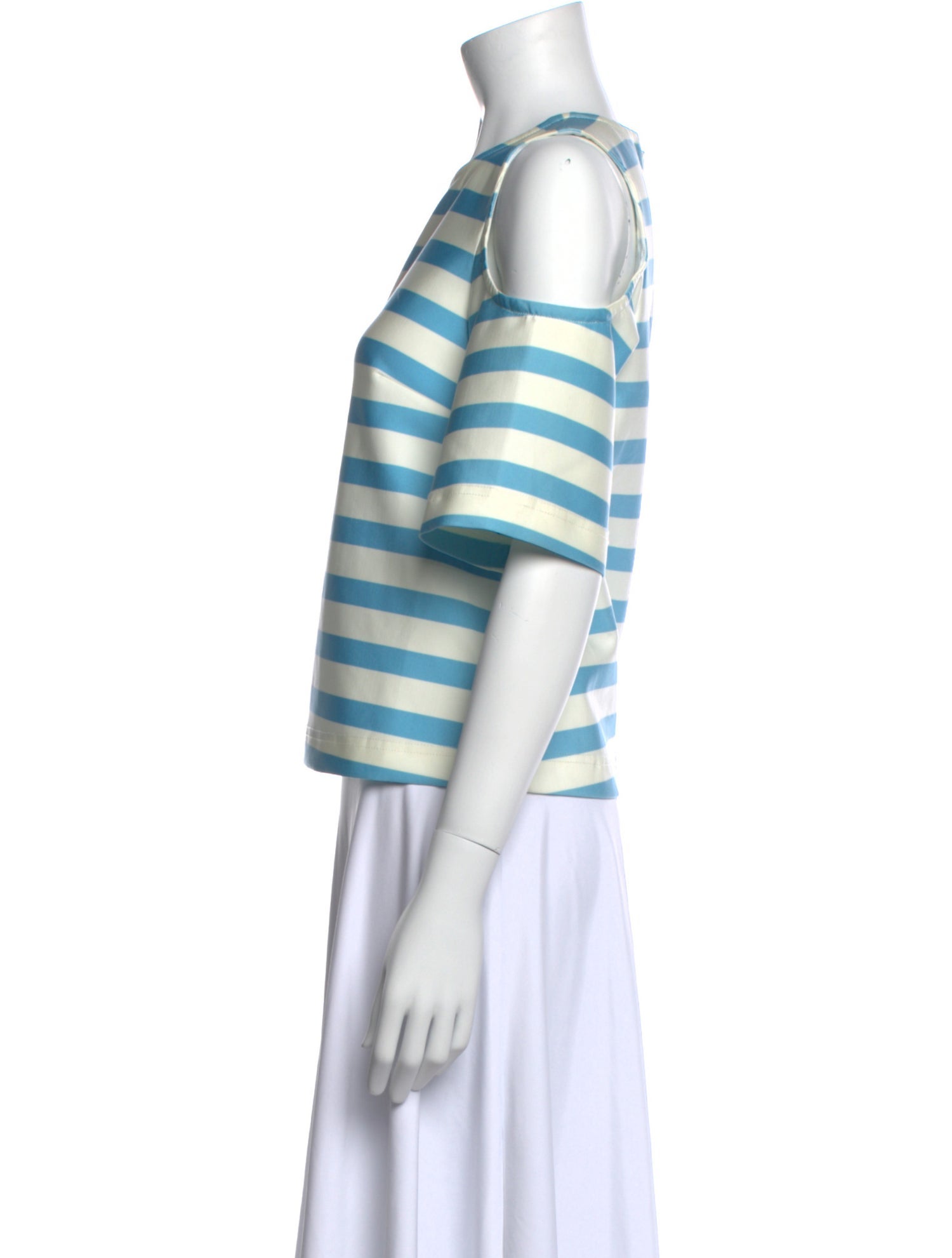 Tanya Taylor Striped Crew Neck T-Shirt