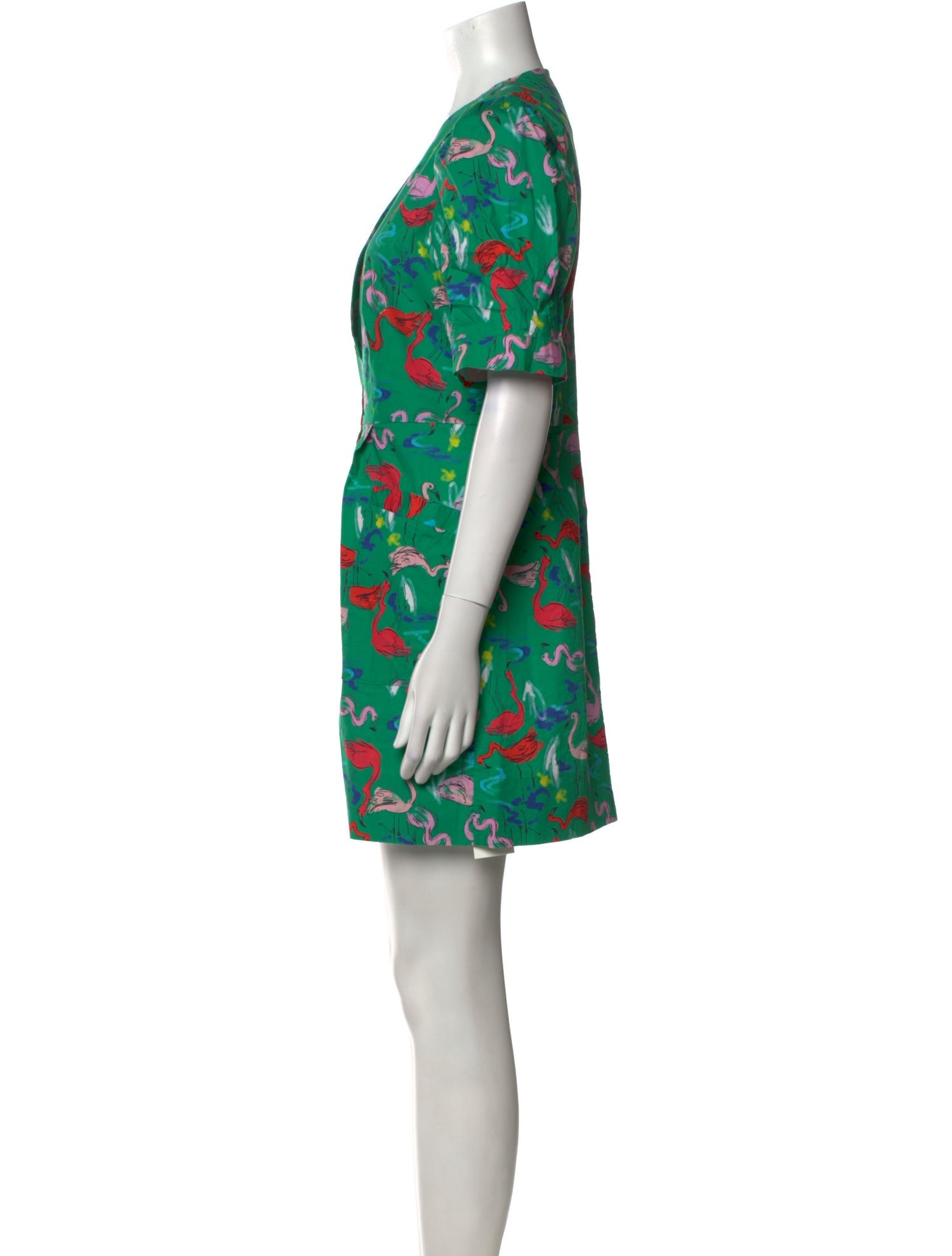 Tanya Taylor Printed Mini Dress