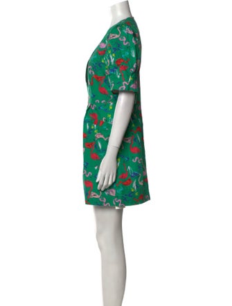 Tanya Taylor Printed Mini Dress