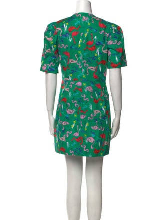 Tanya Taylor Printed Mini Dress