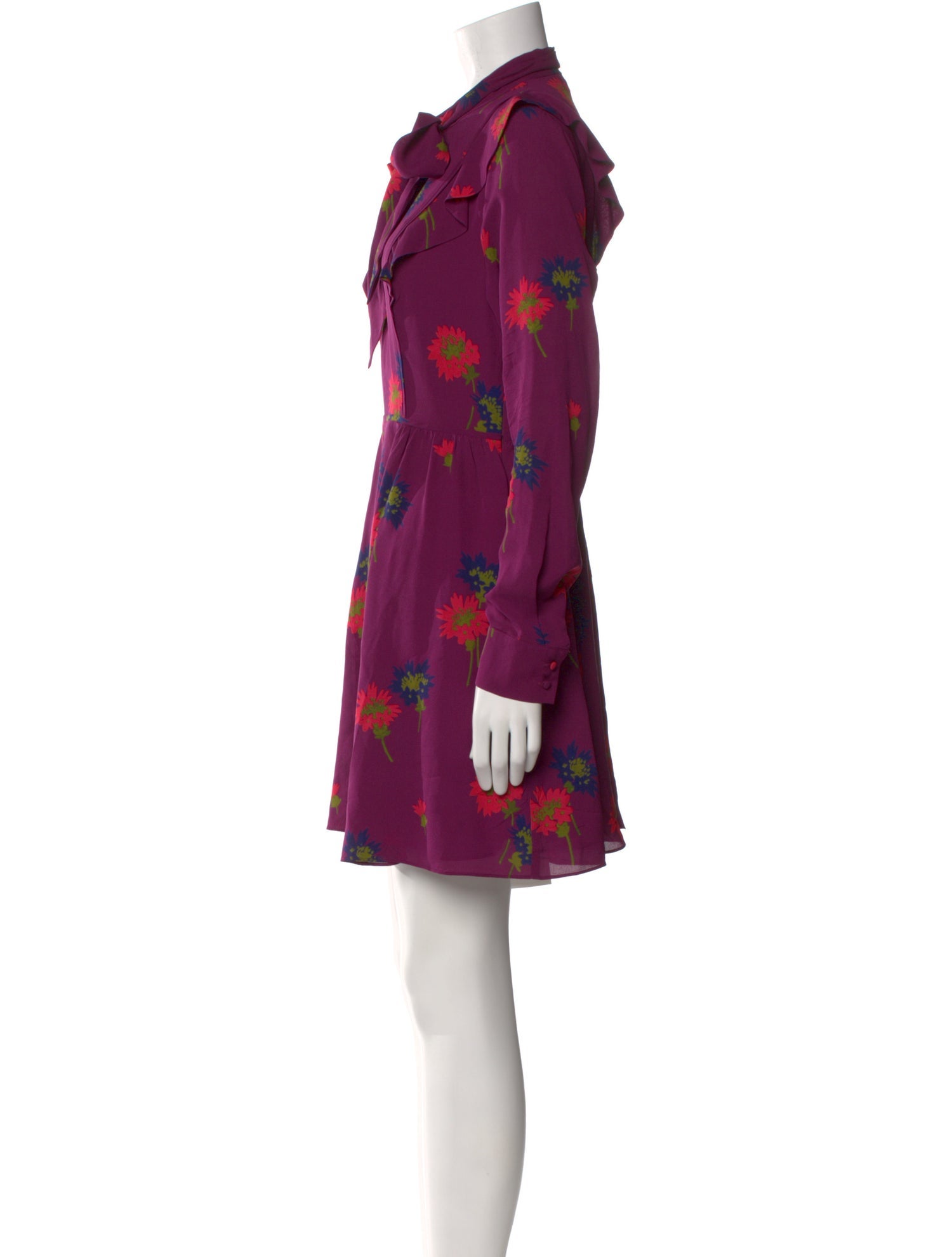 Tanya Taylor Silk Mini Dress