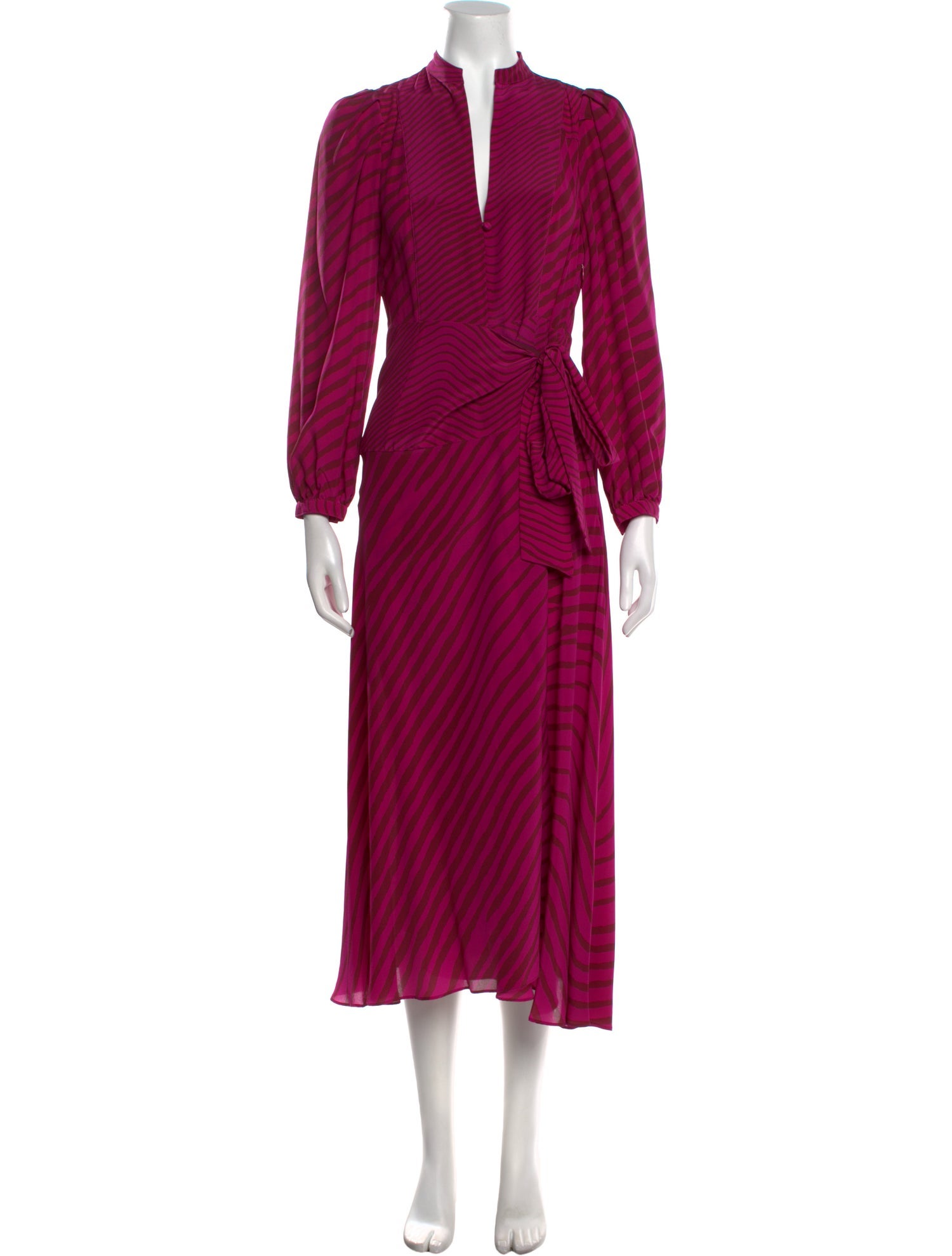 Tanya Taylor Silk Midi Length Dress