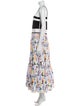 Tanya Taylor Printed Long Dress