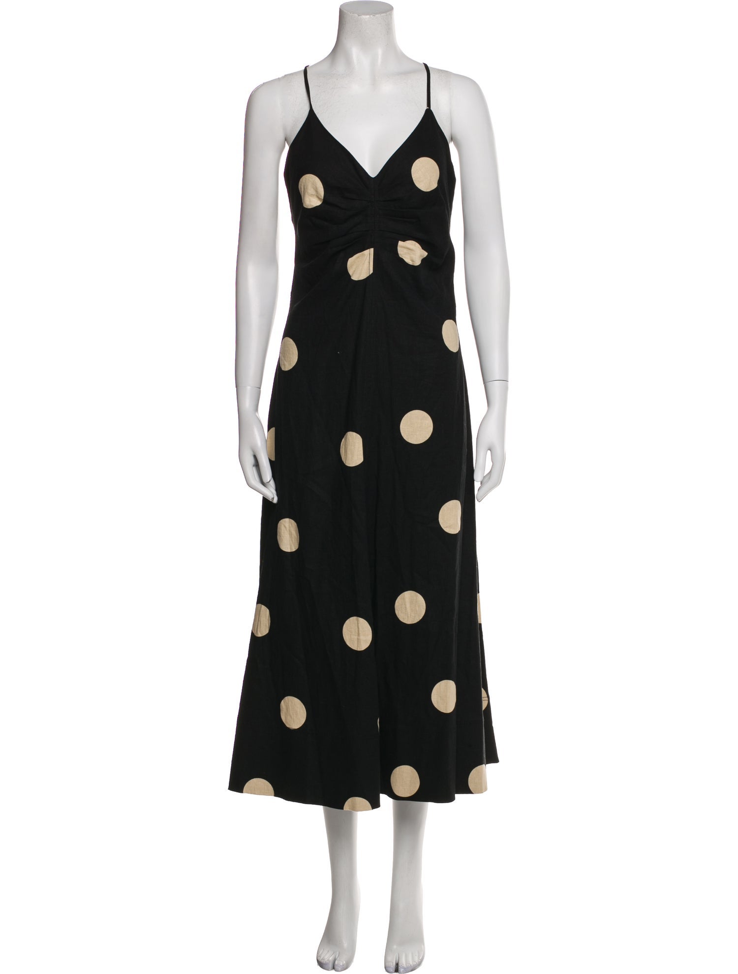 Tanya Taylor Linen Long Dress