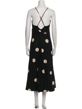 Tanya Taylor Linen Long Dress