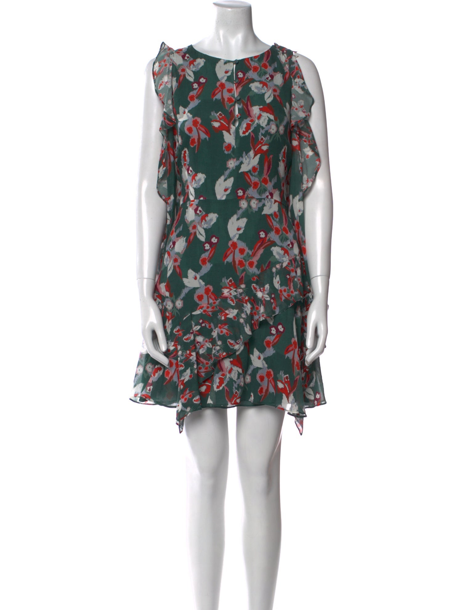 Tanya Taylor Silk Mini Dress