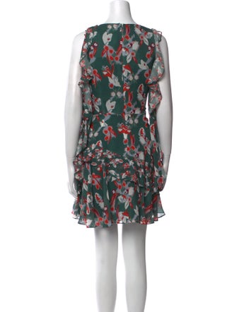 Tanya Taylor Silk Mini Dress