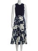 Tanya Taylor Printed Midi Length Dress
