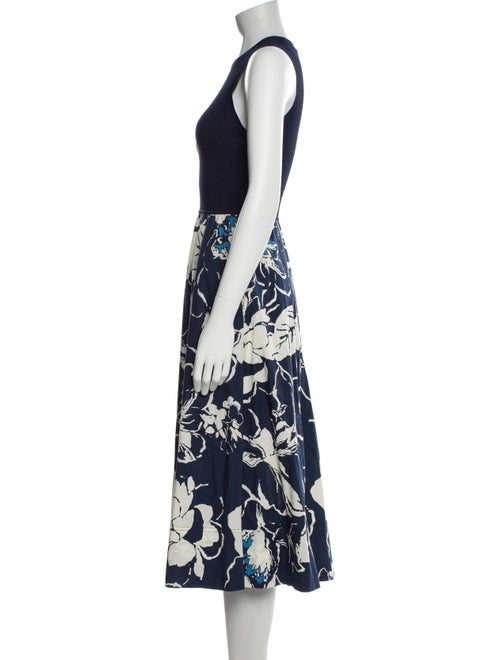 Tanya Taylor Printed Midi Length Dress