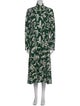 Tanya Taylor Floral Print Long Dress