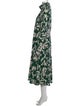 Tanya Taylor Floral Print Long Dress