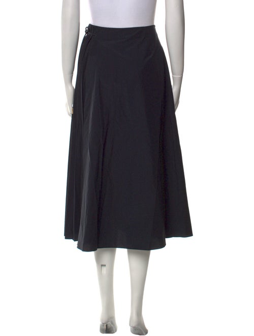 Tanya Taylor Pleated Accents Midi Length Skirt