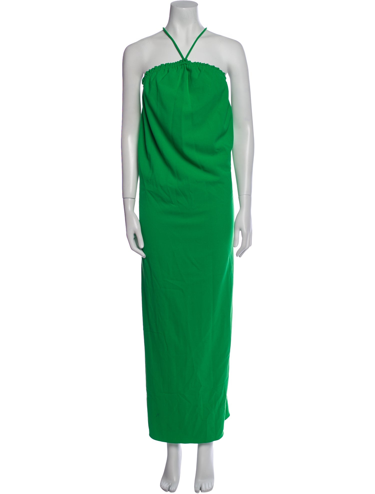 Tanya Taylor Halterneck Long Dress