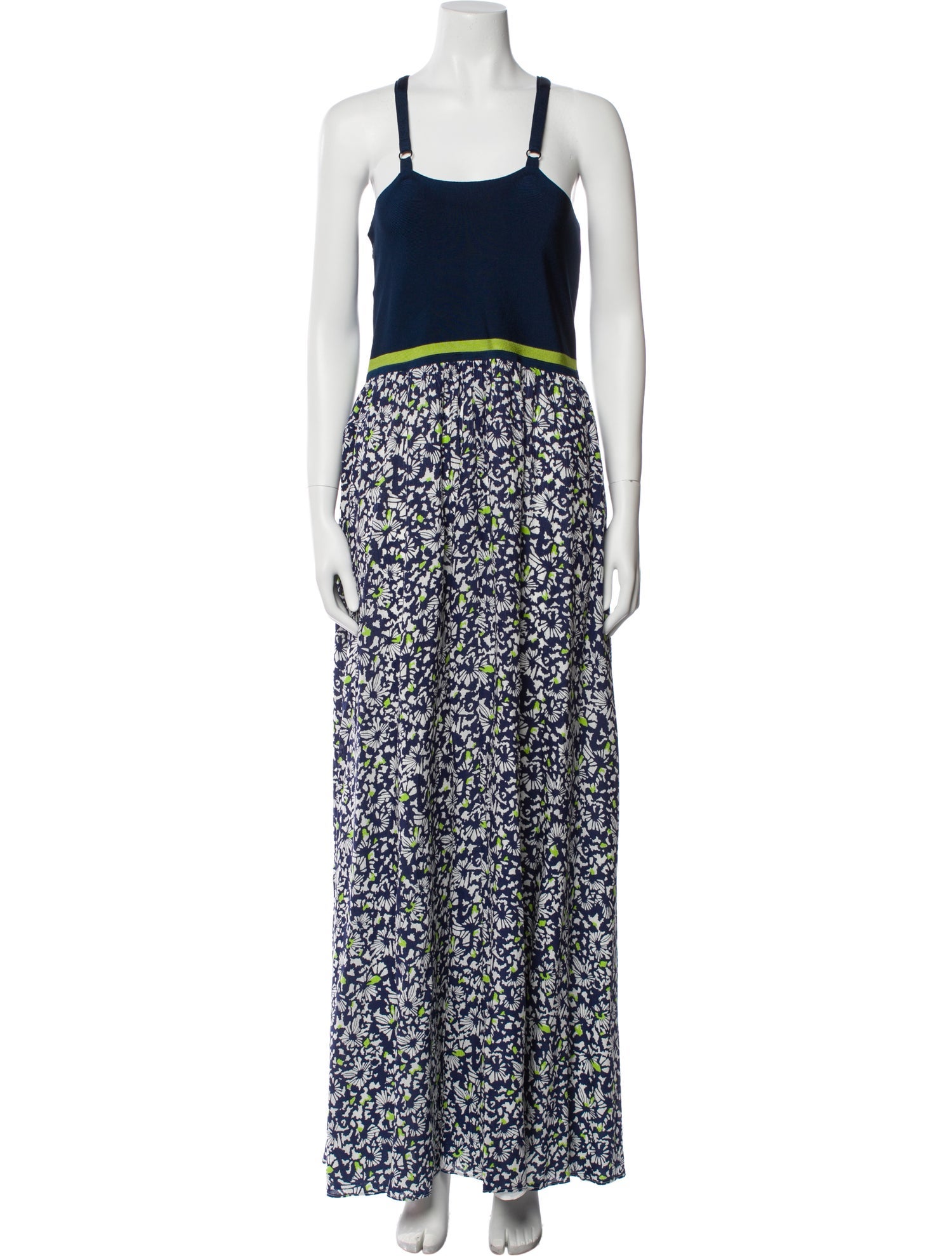 Tanya Taylor Printed Long Dress