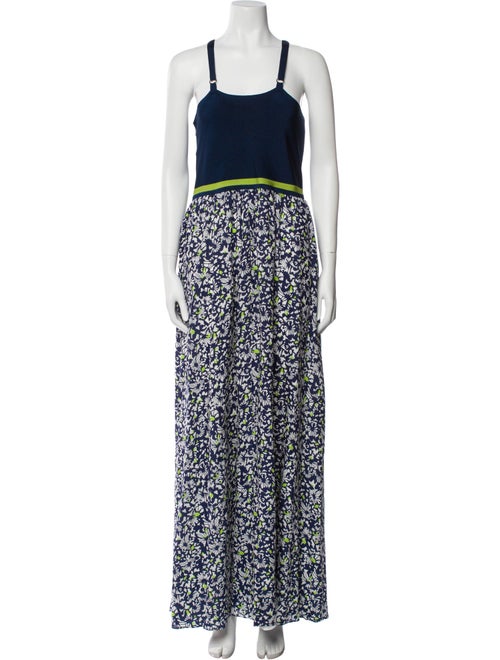 Tanya Taylor Printed Long Dress