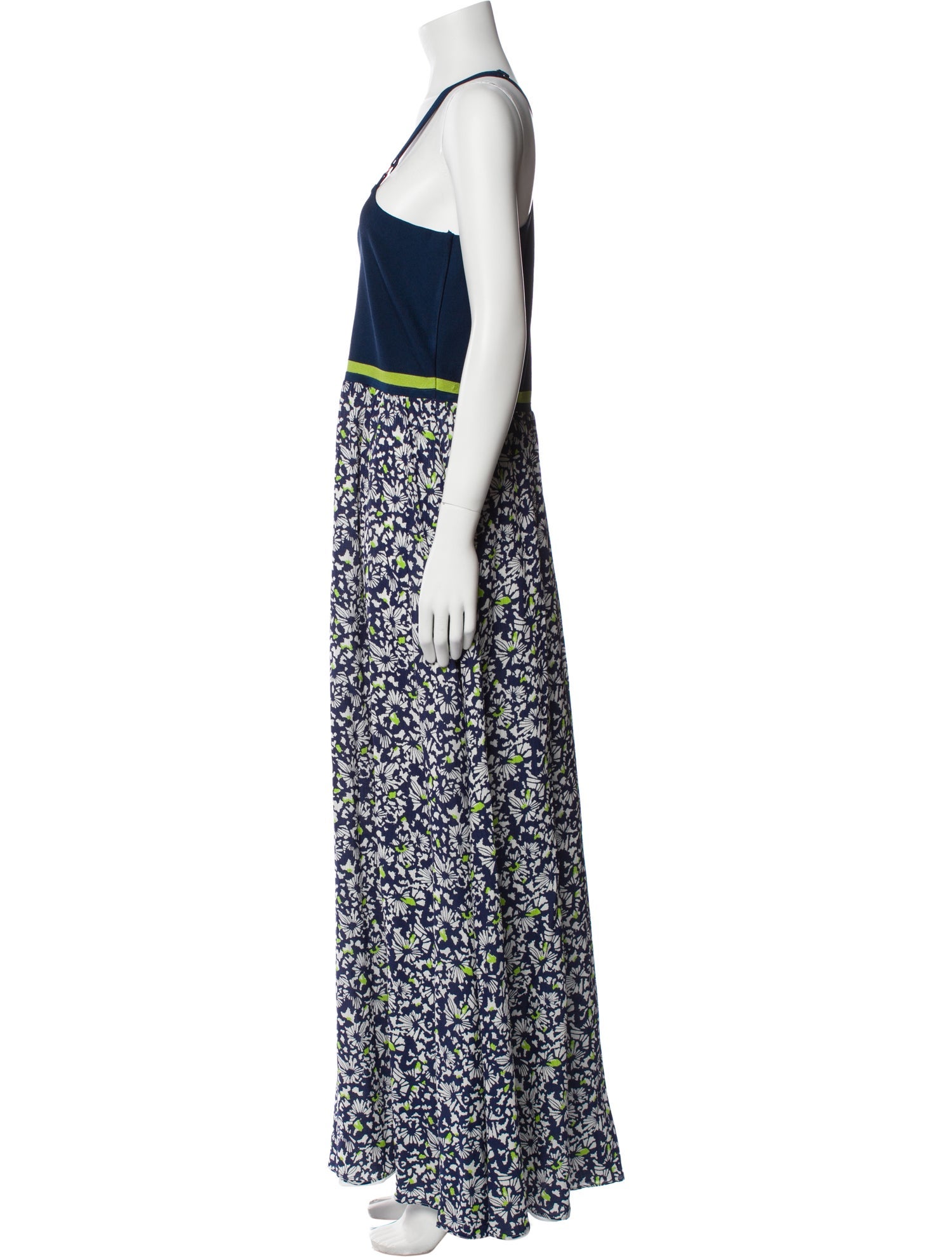 Tanya Taylor Printed Long Dress