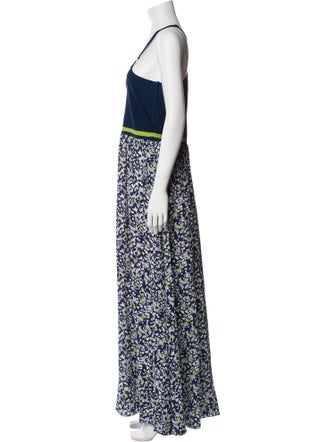 Tanya Taylor Printed Long Dress