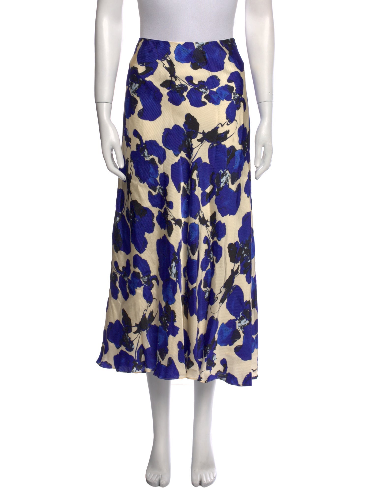 Tanya Taylor Floral Print Midi Length Skirt w/ Tags