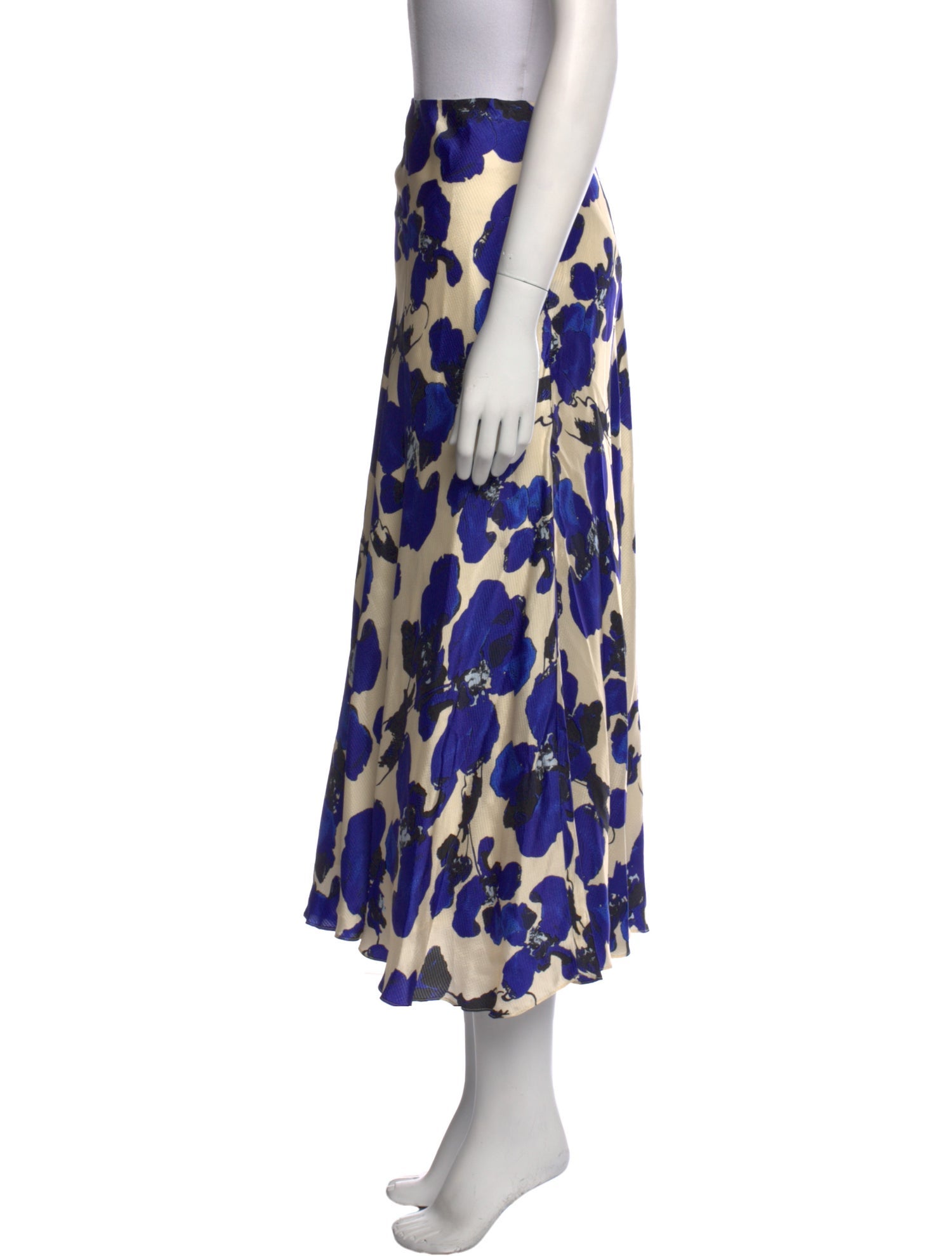 Tanya Taylor Floral Print Midi Length Skirt w/ Tags