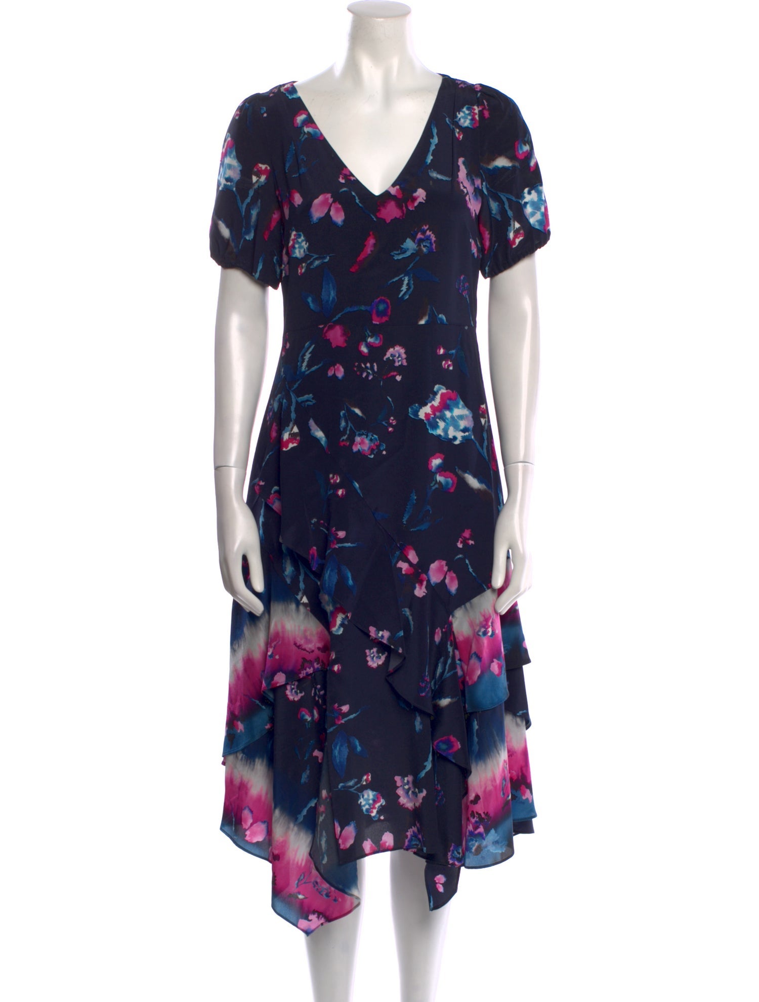Tanya Taylor Silk Mini Dress