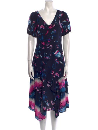 Tanya Taylor Silk Mini Dress