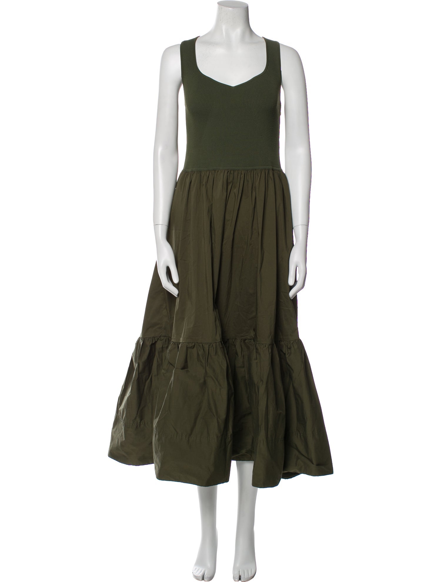 Tanya Taylor Scoop Neck Long Dress w/ Tags