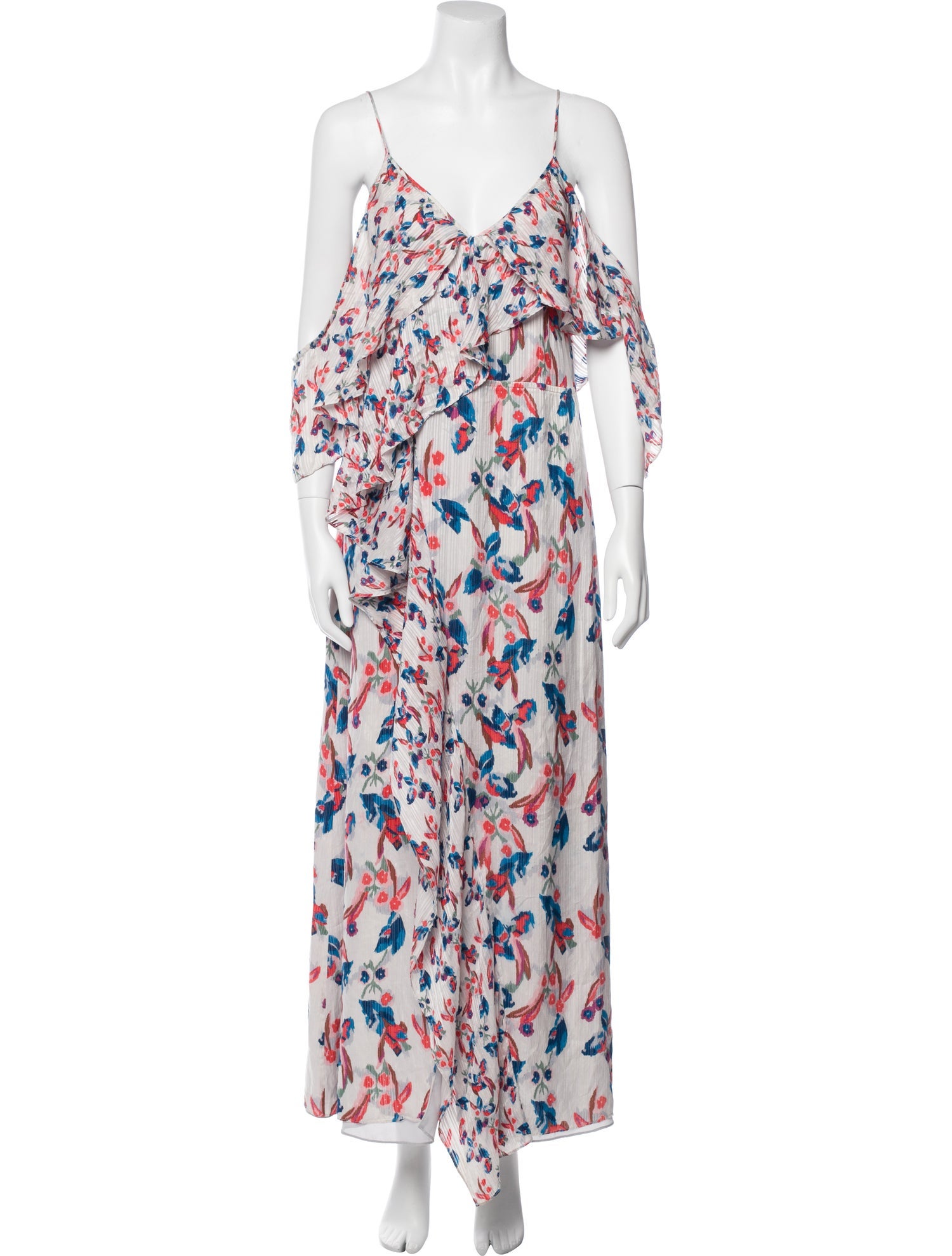 Tanya Taylor Silk Long Dress