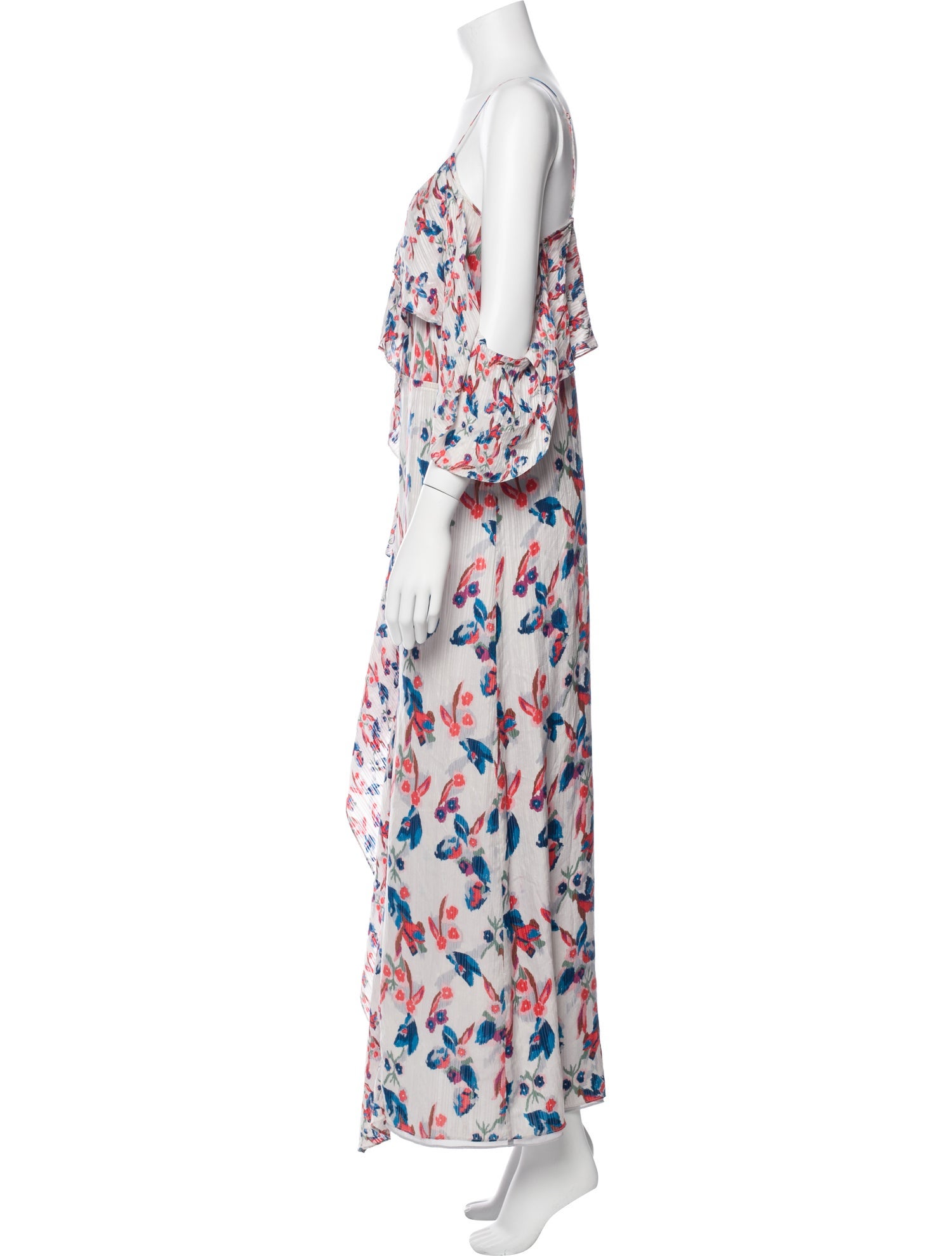 Tanya Taylor Silk Long Dress
