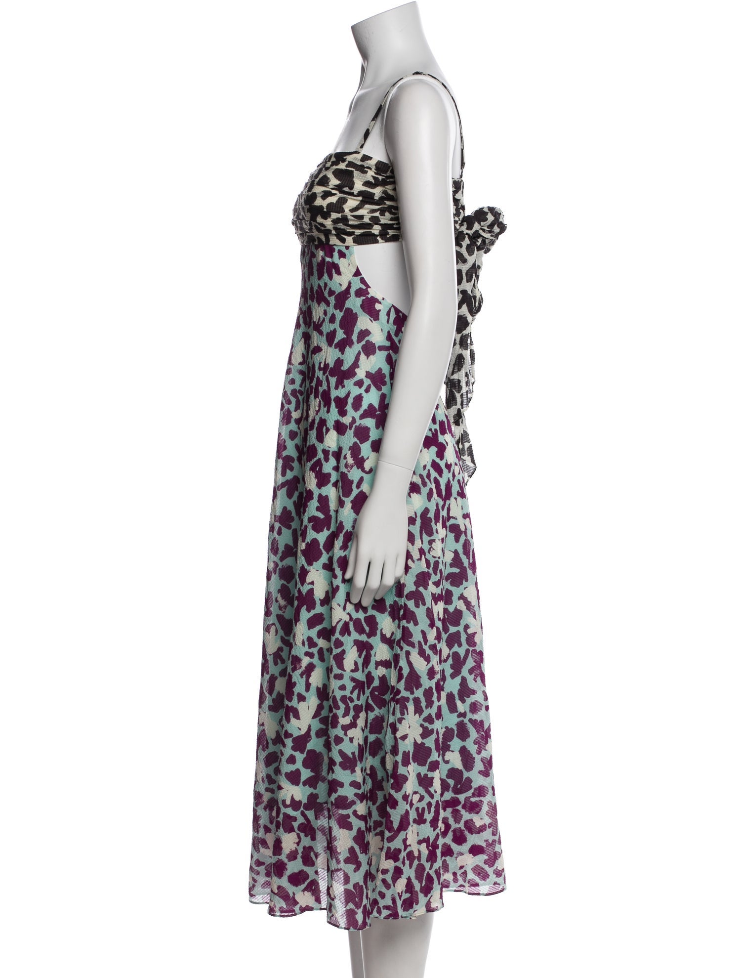 Tanya Taylor Animal Print Knee-Length Dress w/ Tags