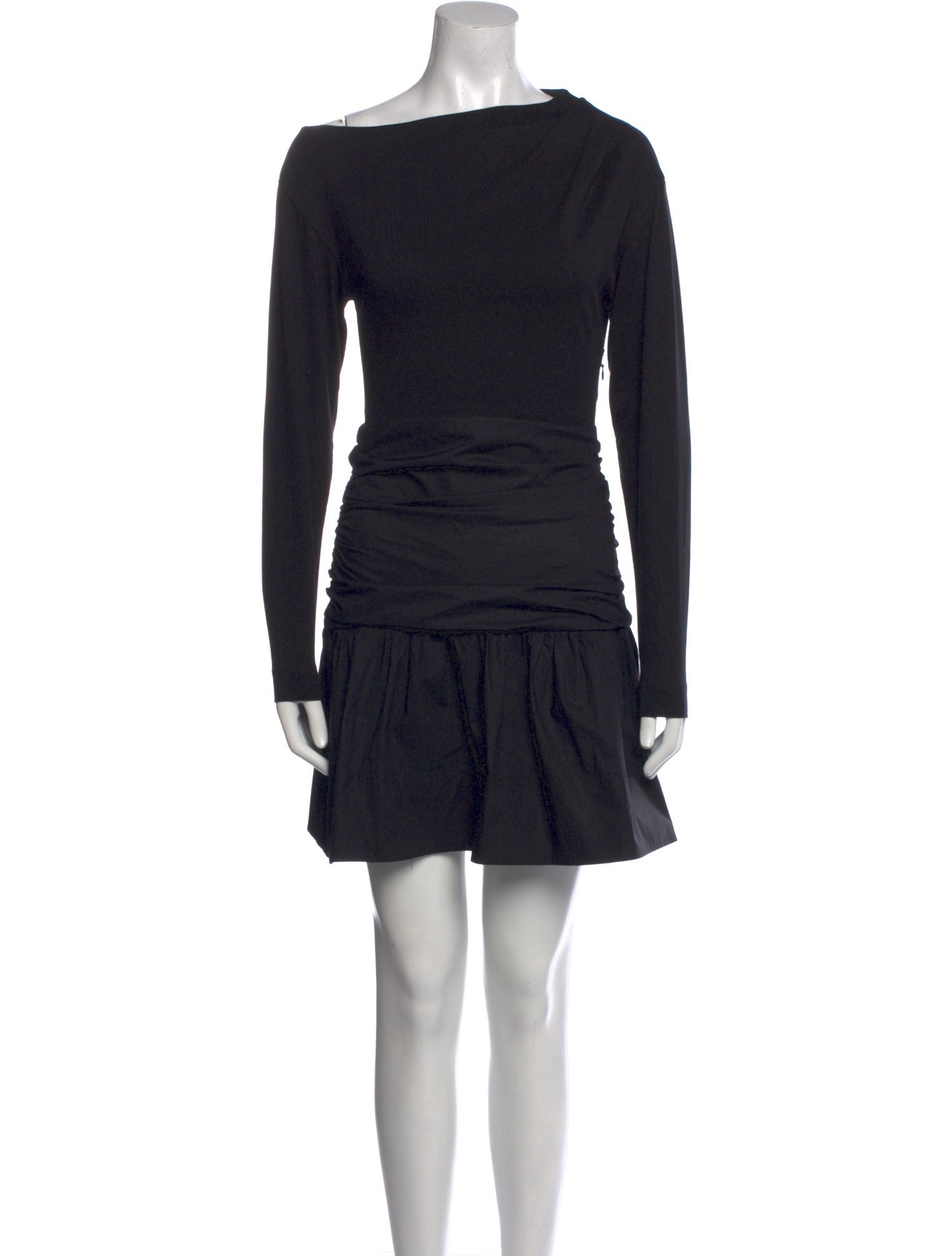 Tanya Taylor Cowl Neck Mini Dress