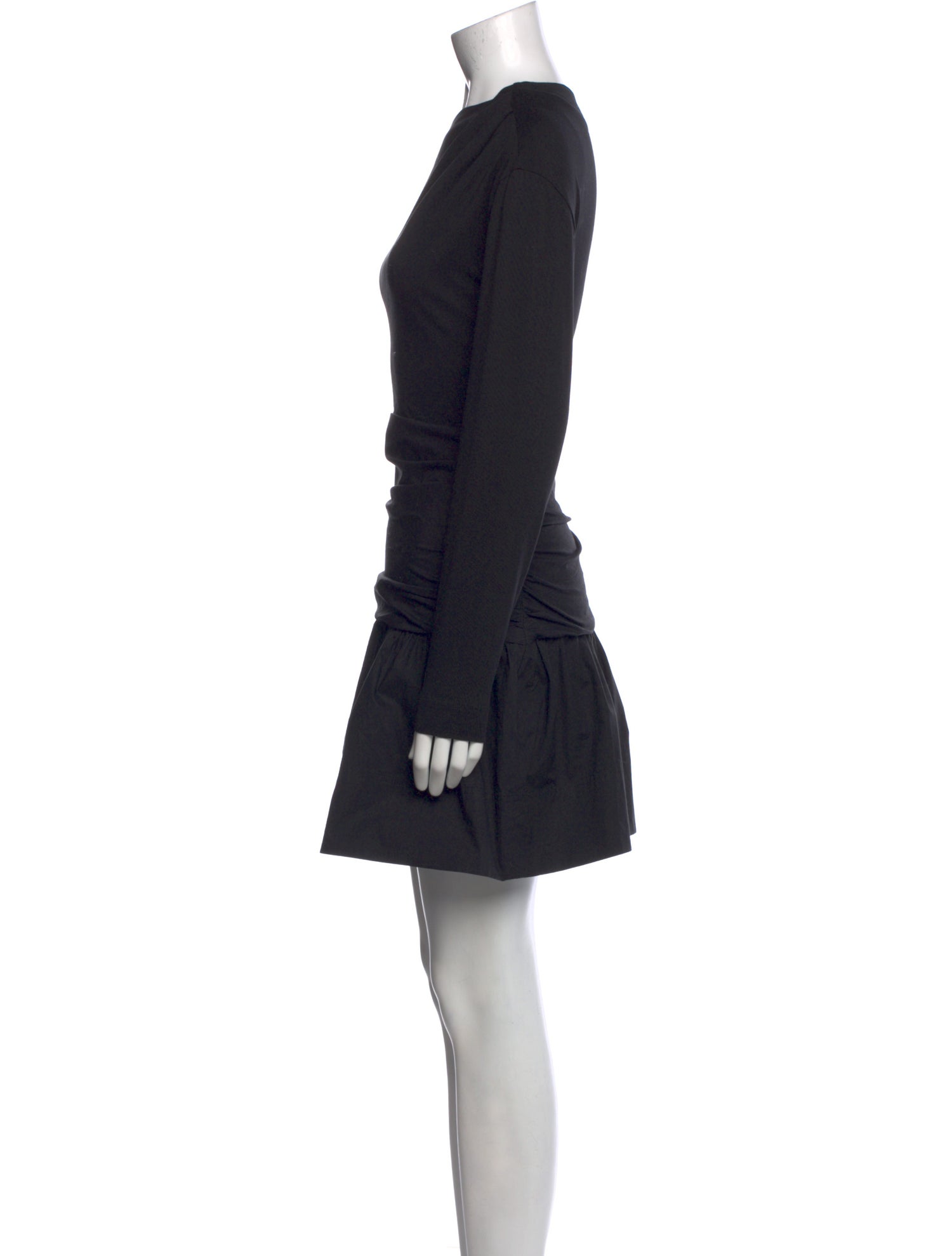 Tanya Taylor Cowl Neck Mini Dress