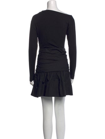 Tanya Taylor Cowl Neck Mini Dress