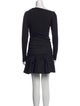 Tanya Taylor Cowl Neck Mini Dress