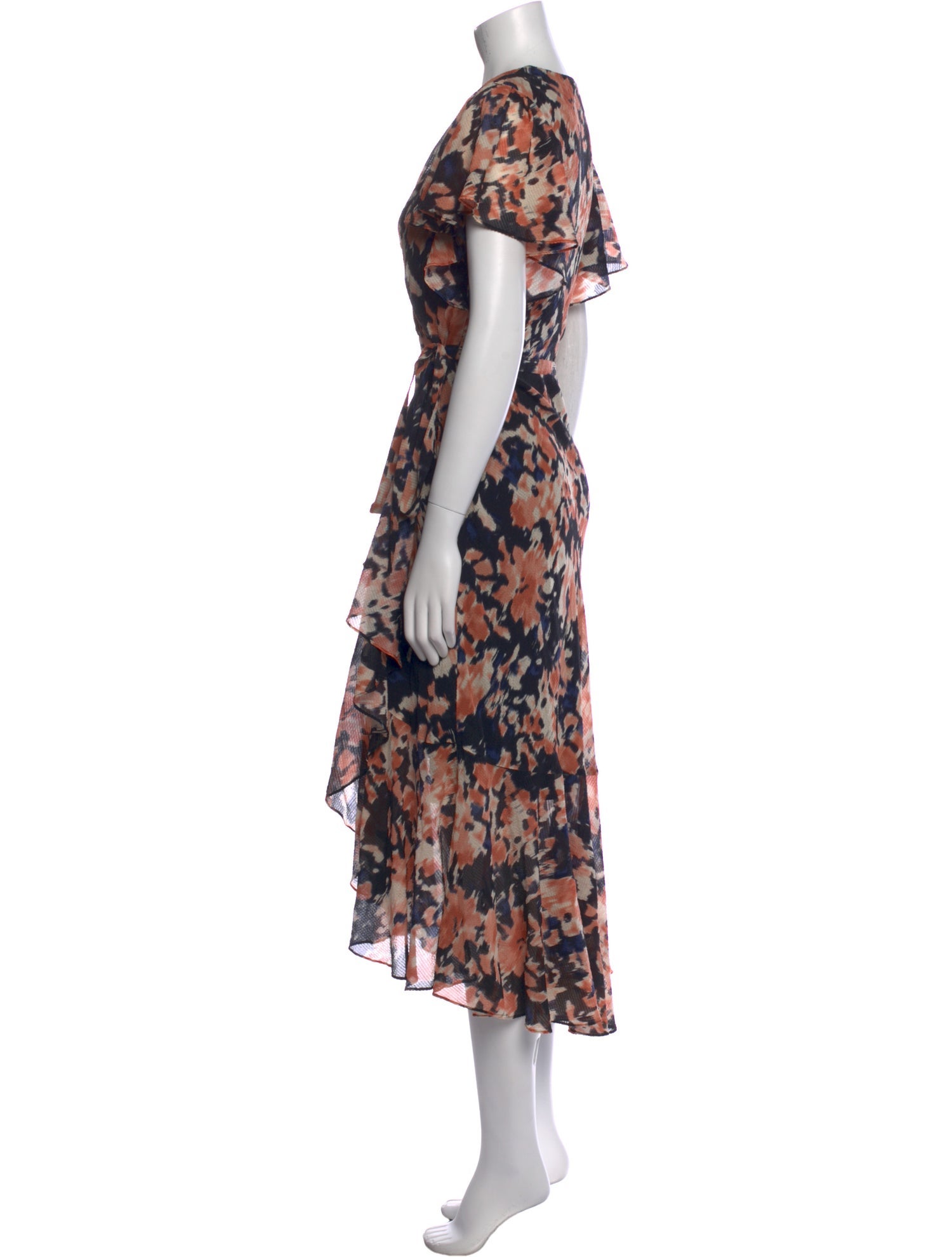 Tanya Taylor Silk Long Dress