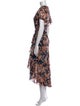 Tanya Taylor Silk Long Dress