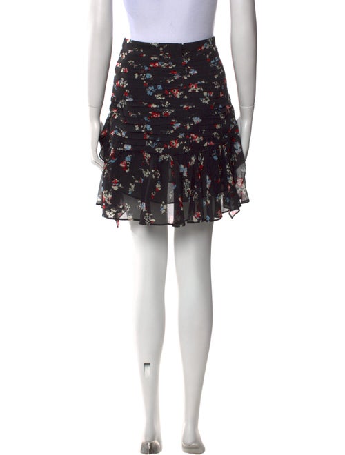 Tanya Taylor Silk Mini Skirt