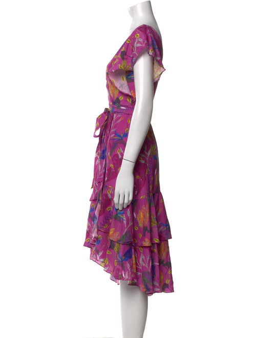 Tanya Taylor Silk Midi Length Dress