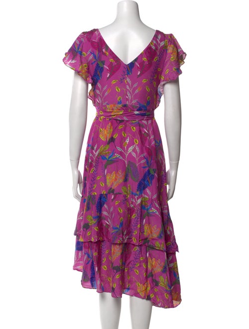Tanya Taylor Silk Midi Length Dress