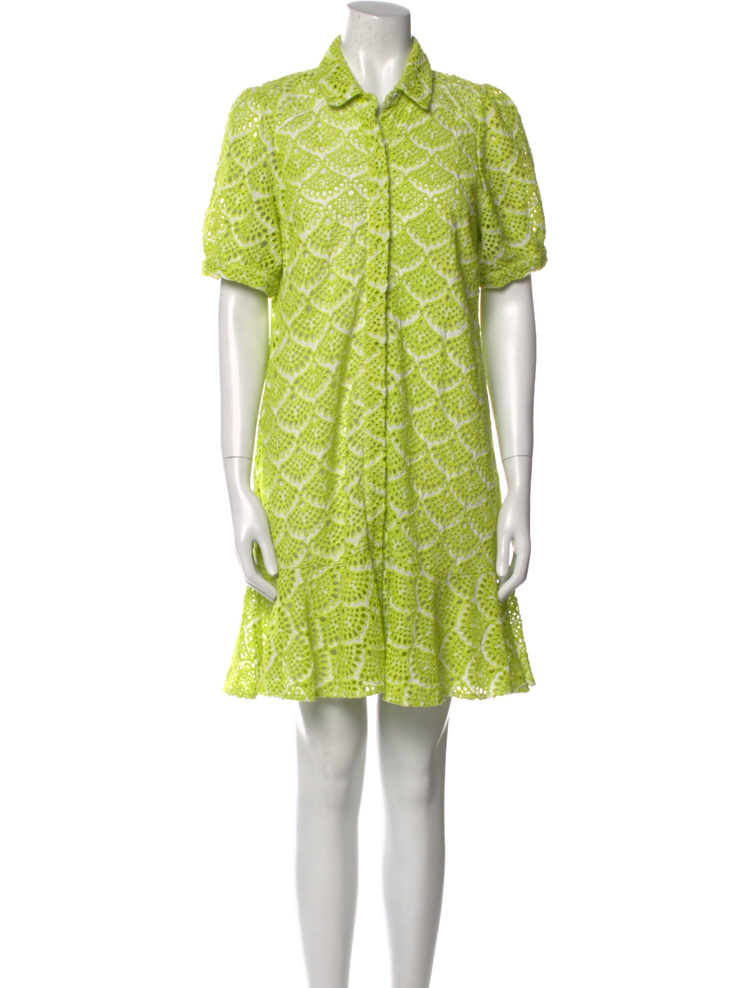 Tanya Taylor Printed Mini Dress