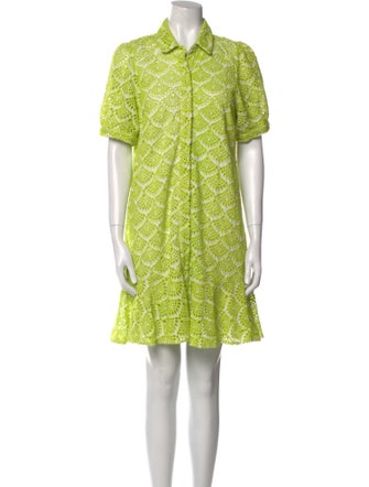 Tanya Taylor Printed Mini Dress