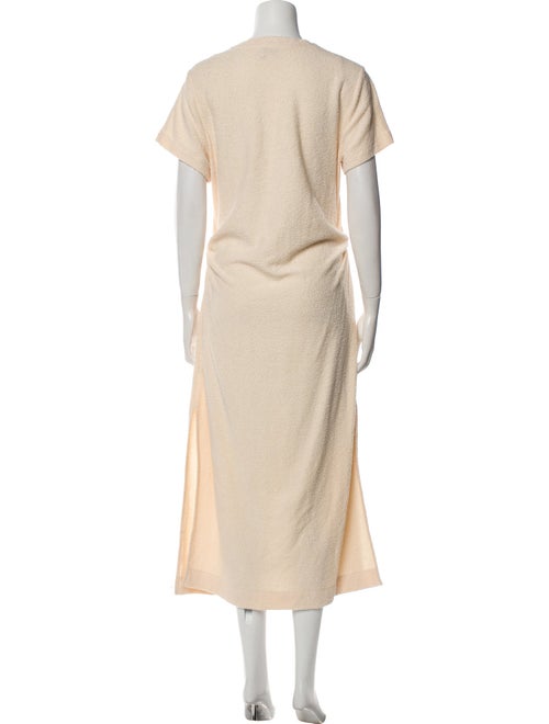 Tanya Taylor Crew Neck Long Dress